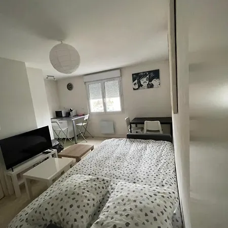 アパート 20m2 Stationnement Gratuit Wifi 4 Rue Proudhon