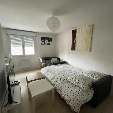 شقة 20m2 Stationnement Gratuit Wifi 4 Rue Proudhon