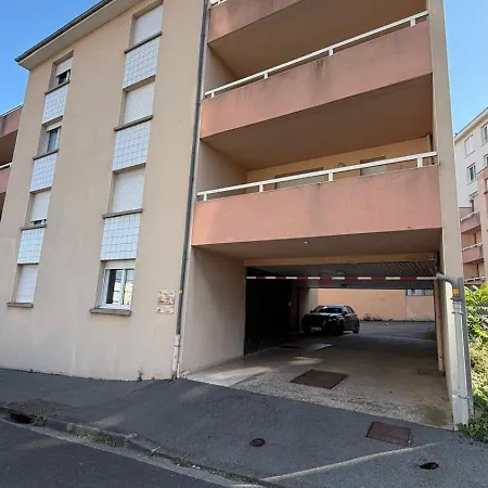 20m2 Stationnement Gratuit Wifi 4 Rue Proudhon アパート クレルモン・フェラン