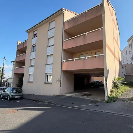 20m2 Stationnement Gratuit Wifi 4 Rue Proudhon Lägenhet *