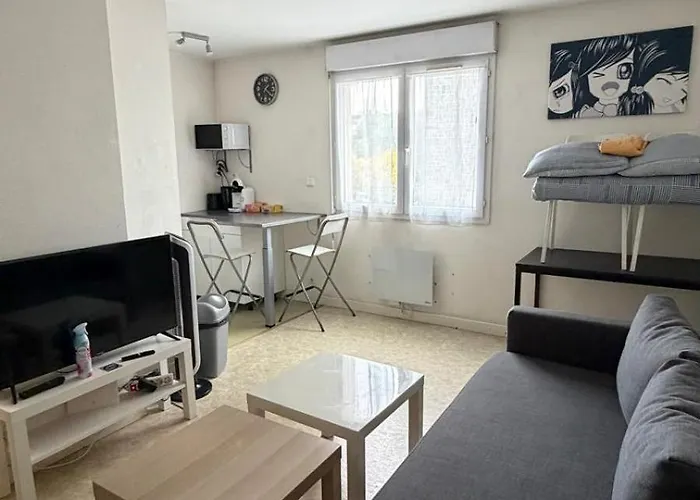20m2 Stationnement Gratuit Wifi 4 Rue Proudhon Lägenhet *