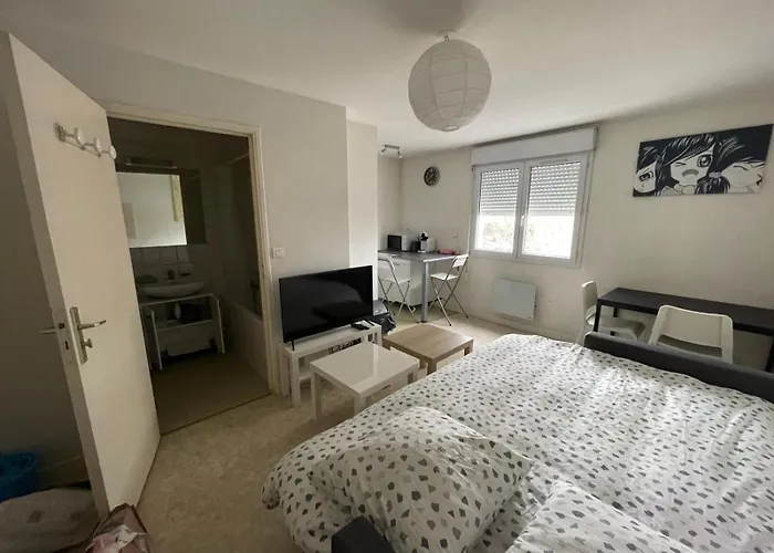 Lägenhet 20m2 Stationnement Gratuit Wifi 4 Rue Proudhon *